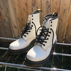 White Dr Martens